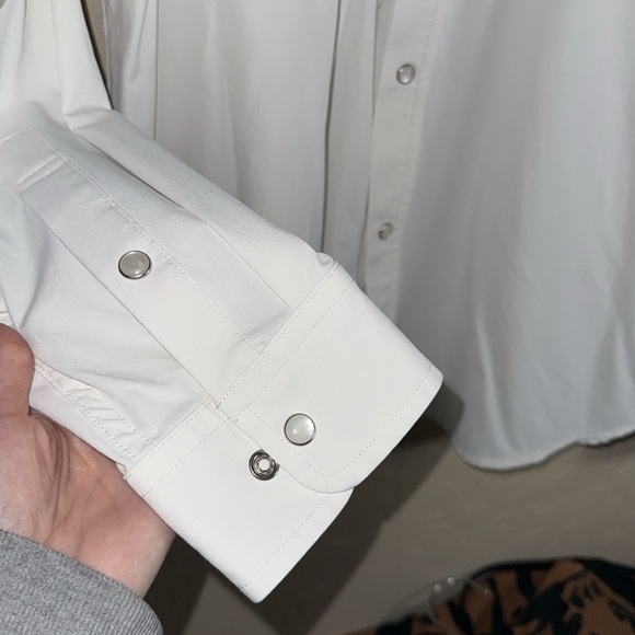 Poncho the iceman long sleeve shirt with pearl snaps size large - Picture 5 of 7